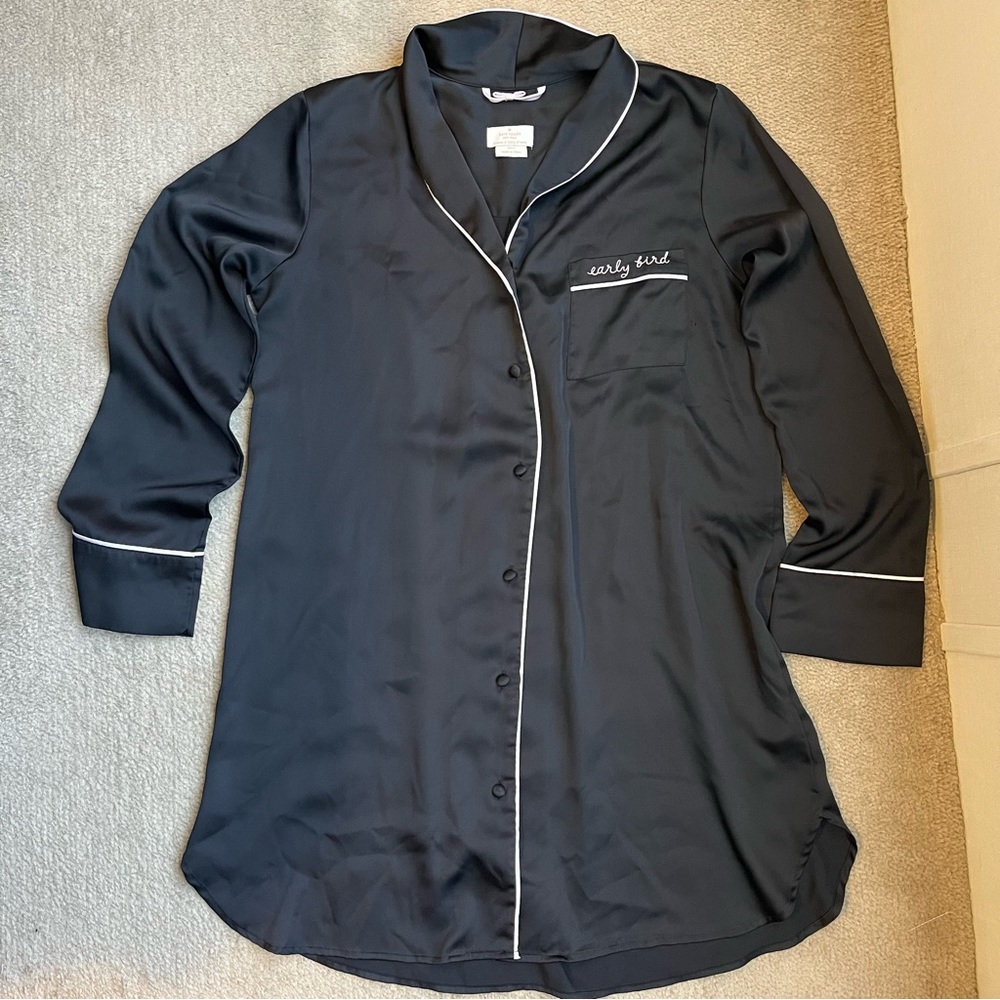 Kate Spade satin night shirt